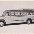 Mercedes - Benz * BUS O 3500 * Überlandomnibus * orig. Sammelbild * 1952