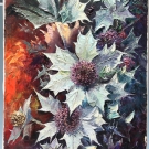 Ölgemäde mit Disteln - signiert Kluge - 1950er Jahre