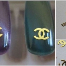 20 Stk Nail Sticker Nagel Sticker Strass