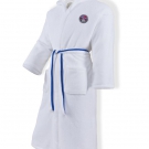 NEBULUS BADEMANTEL POLAR II ( Gr. XL ) Herren, mit Kapuze, weiß, superweich