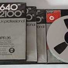 Magnetbänder auf 18 cm-Metallspulen