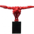 Kare 68235 Deko Objekt Athlet, rot