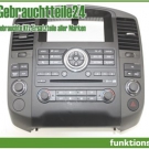 Klimabedienteil Nissan NAVARA D40 259155X01B 283955X00D Navi Telefon Radio CD