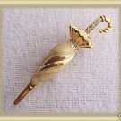 BROSCHE REGENSCHIRM SCHIRM NEU STRASS PIN ANSTECKER