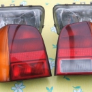 Für VW Polo 6N die Hauptscheinwerfer u. Rückleuchten alles komplett