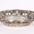 antike Silberschale gest. 800 um 1860 26x21cm, Gew. 340 Gramm ++ TOPTEIL ++