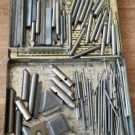 Konvolut aus alten Uhrmacherwerkzeug