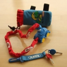 ABUS Fahrradschloss Fahrradkette Kinder - wNeu!