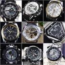 Armbanduhr LED Digital Quarzuhr Herrenuhr Uhr wasserdicht Modern Edelstahl Datum