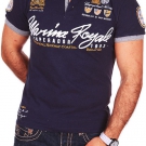 GEOGRAPHICAL NORWAY MARIMA ROYALE V-NECK HEMD POLO T-SHIRT S-XXXL 6FARBEN C255