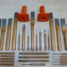 30 Gedore Flachmeissel Schlitzmeissel Elektrikermeissel Splinttreiber