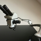 LOMO MBC-10 Stereomikroskop mit 6x, 8x und 14x Okularen + Zubehör - Mikroskop