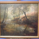 PETER BUSCH (DK) 1861-1942 "SOMMER" ORIGINAL ÖLGEMÄLDE 83,5 x 73,5cm