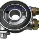 Ölkühler Adapterplatte Anschluss Flansch mit Thermostat G40 G60 VW Bus T3 T4 Neu