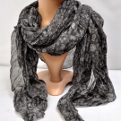 Seide Baumwolle Schal Halstuch Tuch Langschal Stola Halstücher Damenschal Tücher