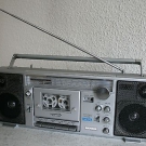 Mini Ghettoblaster  Siemens RM 816 baugl. Yoko u.a. Slim- Boombox