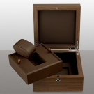 Dekorative Uhrenbox Uhrenschatulle Uhrenkoffer Uhrenkasten für 1 Armbanduhr