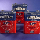 3 Vintage Eveready No. 467 NEDA 200 67.5v B Batteries – Collector Items / Parts