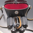 Fernglas Agfa mit Ledertasche antik