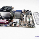 PC Bundle Asus Mainboard P4P800-VM CPU Intel Pentium 4 2,80GHz  I/O Blende 