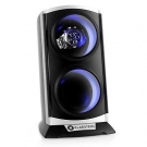 UHRENBEWEGER 2 UHREN DISPLAY VITRINE AUFSTELLER BOX LED VERTIKAL WATCH WINDER