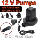 Luftpumpe Elektrische 12V Pumpe Bootspumpe 230V Elektropumpe Gebläsepumpe Neu