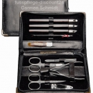 MANIKÜRE SET 10-TEILIG SOLINGEN NAGELSCHERE HAUTSCHERE NAGELHAUTMESSER FEILE ...