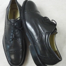 Tolle SALAMANDER Halbschuhe Schuhe Leder schwarz Gr. 8,5 ca. 42,5 Top !!!