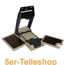 BMW E38 Individual Mittelkonsole Holztische Tische Holz Fond hinten Champagner