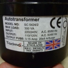 Sehr leiser Trafo Tacima US->EU Spannungswandler bis zu 300W 220V-110V