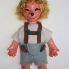 DDR Mecki Figur Puppe Spielzeug Selten Rar Alt Original P32