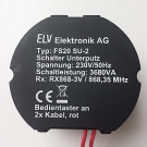  FS20 SU-2 Unterputz-Schalter Fertiggerät 