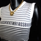 DIRK BIKKEMBERGS DAMEN STRICK PULLUNDER PULLOVER WESTE BLUSE 44 L WINTER WEIß