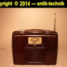 uralter Nora - Kofferradio - Noraphon K 555 GWB von 1950