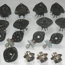 19 Röhrenfassung Röhrensockel Tube amp Base EL12 AZ11 AZ1 Rimlock