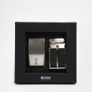 Hugo Boss – Gaard – Ledergürtel im Geschenkset
