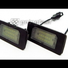 Audi A1 A4 A5 S5 A6 A7 TT Q5 VW Passat 3C B6 LED Kennzeichen Beleuchtung S Line