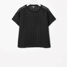 CUT-OUT CHECK TOP
