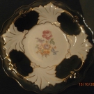 Weimar Porzellan, grosse Prunk-Schale "Echt Kobalt", Vitrinenstück !