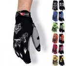 Racing Motorcycle Motorbike Motocross Cycling Full Finger Handschuhe A02