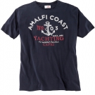 T Shirt "Amalfi Coast" in Übergrößen bis 8XL, blau in 6XL
