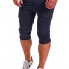 MT Styles Sweat-Shorts Kontrast Navy 295