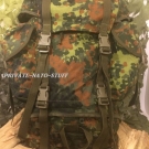 orig. BW Kampfrucksack, flecktarn, ca.65 Liter, gebraucht