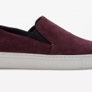 SLIP-ON SUEDE SNEAKERS