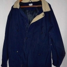 Herren Übergangsjacke, blau-Gr.54-von Boule-mit Kapuze