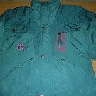 >>>Winter-Jacke / Blouson von Ninety-Eight, Gr. 50, petrol + beere**TOP**<<<
