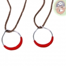 Seilringe Turnringe rot mit Seil von Gartenpirat®