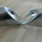 AUDI A7/S7/RS7 Silber MATT Chrom links und rechts SPIEGELGEHÄUSE ORIGINAL