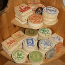 Bierdeckel Sammlung über 535 Bier Deckel Konvolut BD Coaster 