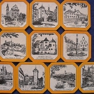 Bierdeckel Brauerei Ganter Freiburg Serien BD Vorderseite PRIVAT-PILS 10x